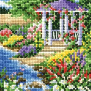 Garantía De Devolución De Dinero Estaciones. Verano - SANV-22 Andriana - Kit de punto de cruz