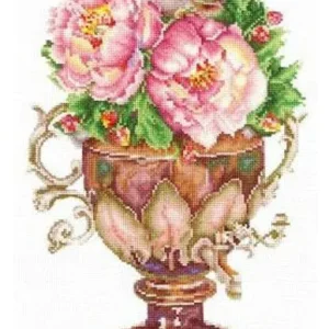 Nueva Colección Ramo con Hortensia - SANS-61 Andriana - Kit de punto de cru