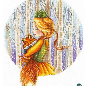 Promoción La Princesa del Bosque - SANL-15 Andriana - Kit de punto de cruz