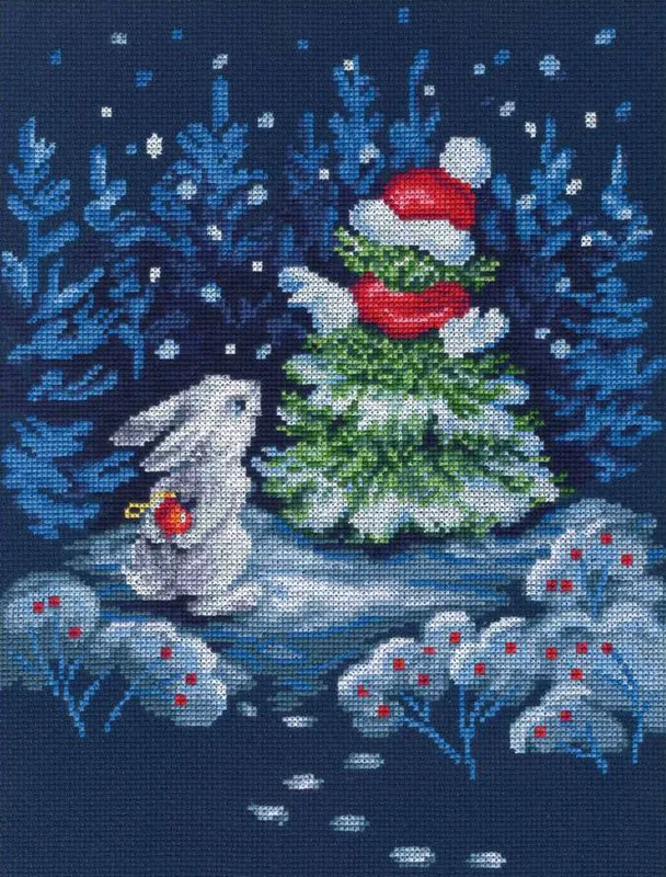 Popular Kit de Punto de Cruz "Regalo para un árbol de Navidad" - RTO M973