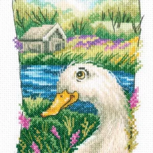 El viejo jardín de la abuela. Pato - RTO C341 - Kit de punto de cruz Pedido Al Por Mayor
