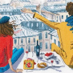 Viento de los tejados - RTO - Kit de punto de cruz M860 Mejor Calidad