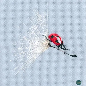 M756 En el paracaídas del diente de león - RTO - Kit de punto de cruz Oferta De Temporada