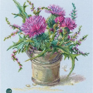 Nueva Colección M722 Cardo Escocés - RTO - Kit de punto de cruz