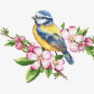 Precio De Oferta The blue tit - B1195 Luca-S - Kit de Punto de Cruz