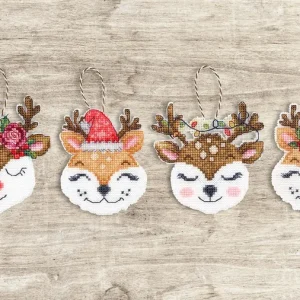 Zorros y ciervos - JK032 Luca-S - Kit de Punto de Cruz Envío Inmediato