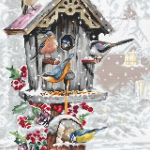 Oferta B2399 Casa del pájaro - Luca-S - Kit de Punto de Cruz