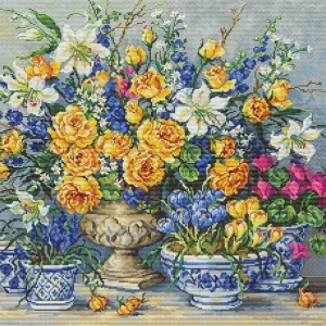 B2392 Del Jardín de Gabrielle - Luca-S - Kit de Punto de Cruz Precio De Oferta