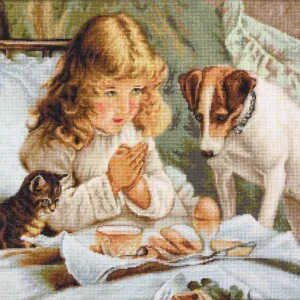 Solo Hoy La Oración - B557 Luca-S - Kit de Punto de Cruz