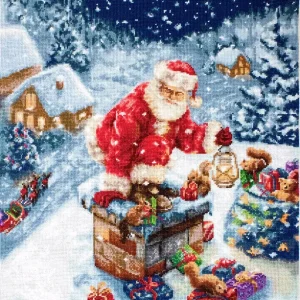 Directo De Fábrica B577 Regalos de Navidad - Luca-S - Kit de Punto de Cruz