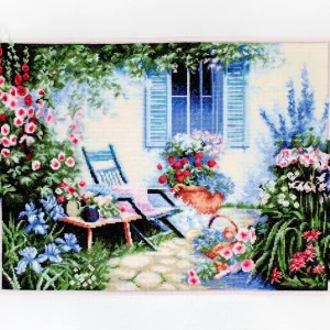 B2342 Jardín de flores - Luca-S - Kit de Punto de Cruz Más Vendido