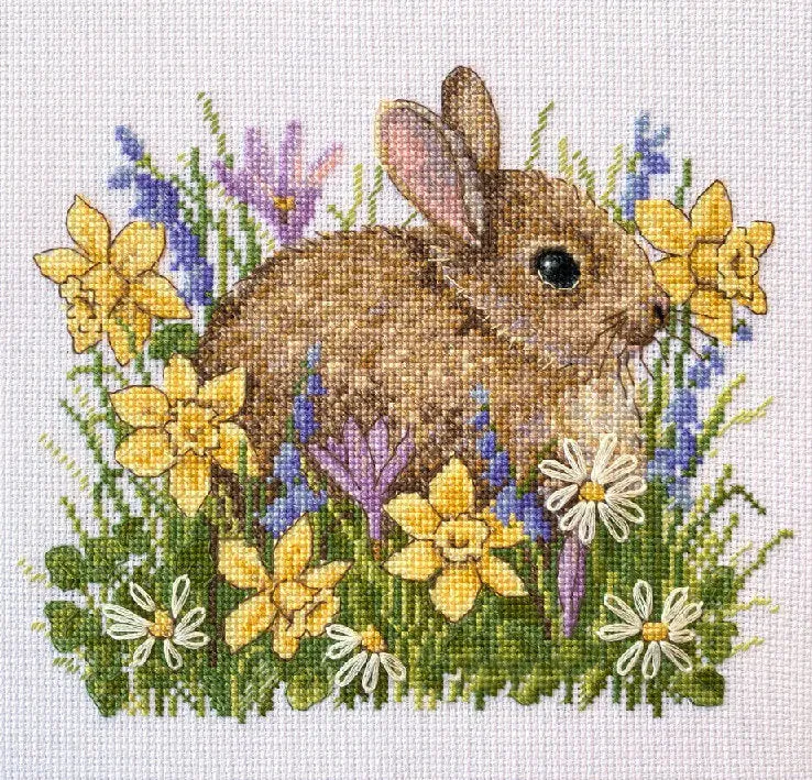 Stock Limitado Kit de Punto de Cruz Merejka Conejito K-225