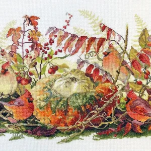 Compra Hoy Kit de Punto de Cruz "Rapsodia en Rojo" de Merejka - K-190