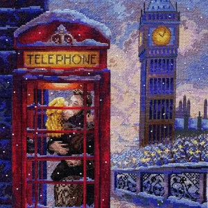 Precio De Fábrica Kit de punto de cruz Visite Londres de Merejka - K-182