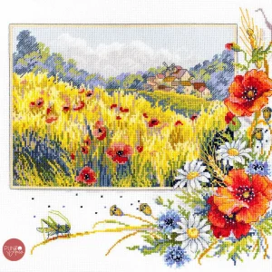 Tendencia Kit de Punto de Cruz Merejka Campo de Verano (K-140)