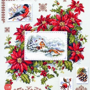 Sampler de Invierno - K-119 Merejka - Kit de punto de cruz Oferta De Temporada