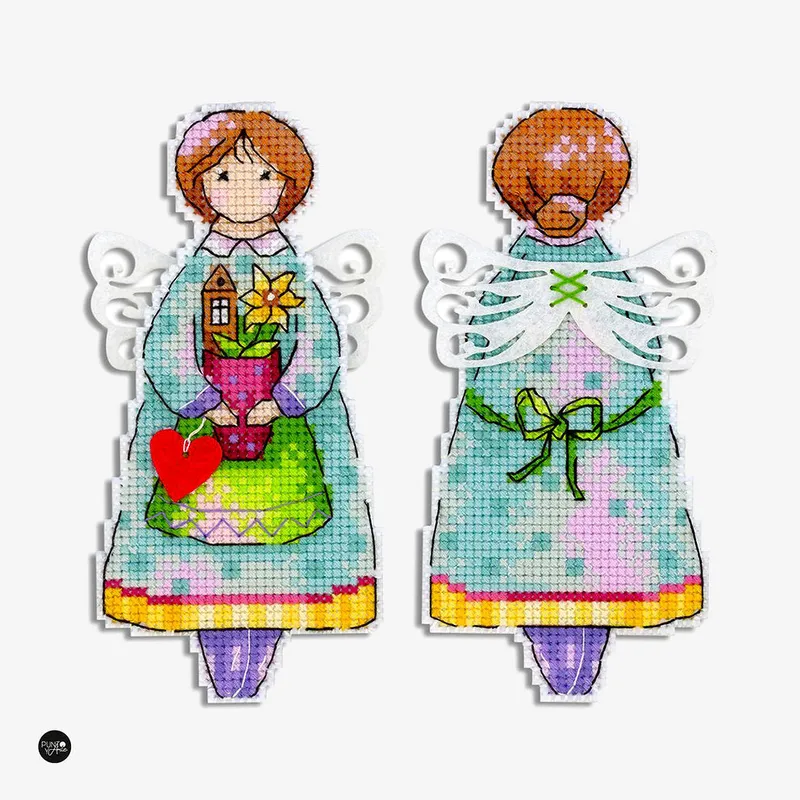 Kit de Punto de Cruz Angel de verano - MP Studia SR-876 Venta Final