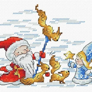 Pequeñas ayudantes - SM-672 MP Studia - Kit de punto de cruz Precio Económico