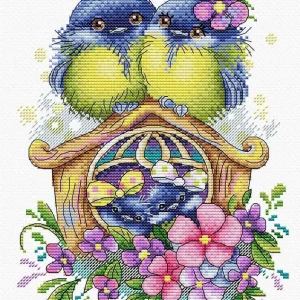 Familia feliz - SM-397 MP Studia - Kit de punto de cruz Envío Gratis