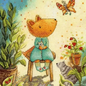 Fox garden - MP Studia - Kit de punto de cruz SRK-850 Bestseller