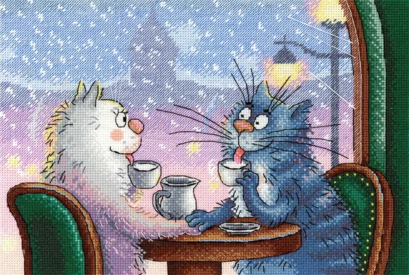 Últimas Unidades Fecha - SNV-738 MP Studia - Kit de punto de cruz