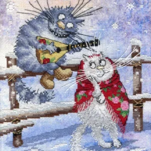 Sobre la nieve - SRK-500 MP Studia - Kit de punto de cruz Barato