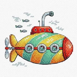 Buceo divertido - MP Studia - Kit de punto de cruz SM-378 Tendencia