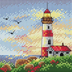 En la puesta del sol - MP Studia - Kit de punto de cruz SM-626 Comprar En Línea