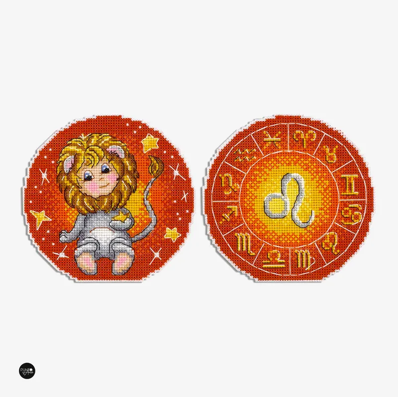 Signos del zodiaco. Leo - SR-705 MP Studia - Kit de punto de cruz Oferta De Temporada