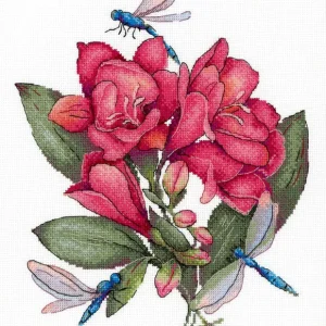 Devolución Gratuita Fresia deliciosa - SNV-670 MP Studia - Kit de punto de cruz