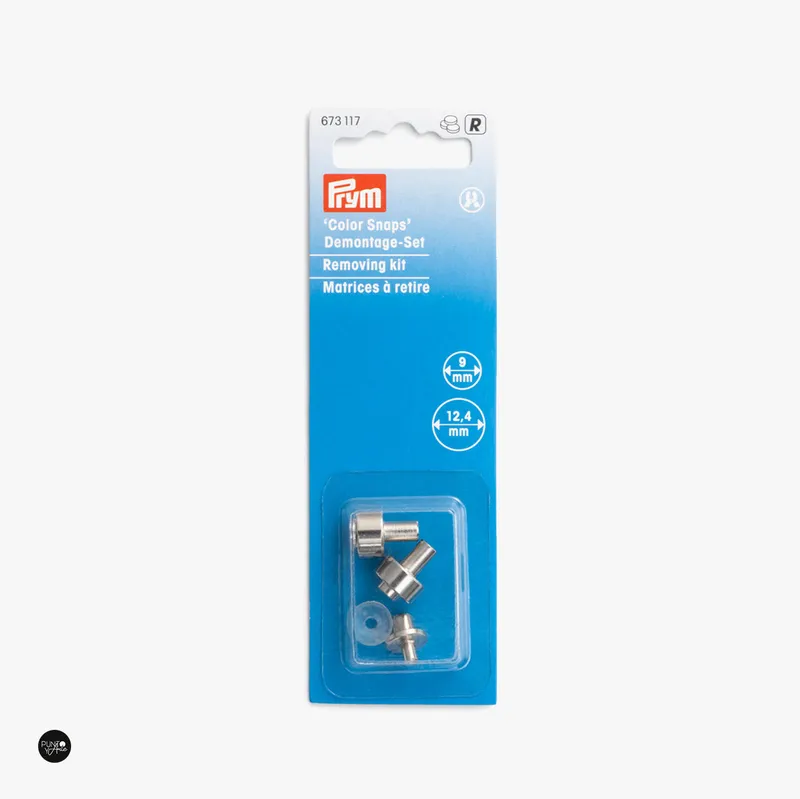 Kit de Extracción Color Snaps de Prym 673117 - Solución Efectiva para Retirar Botones Snaps Profesional