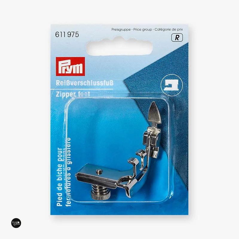 Pie de Cremallera. Prensatelas De Cremallera - Prym 611975 Última Versión