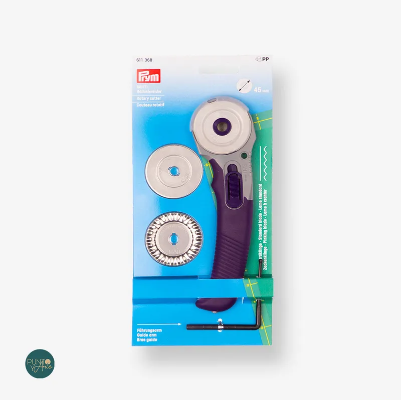 Cutter - Cortador Circular Multiuso - Prym 611368 +3 cuchillos Moderno