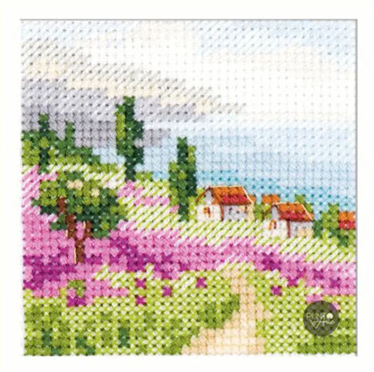 Bestseller Lavender At The Sea - S0-200 Alisa - Kit de punto de cruz
