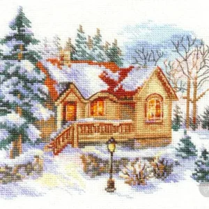 Casa de febrero - Alisa - Kit de punto de cruz S3-22 Oferta Limitada