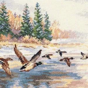 Patos voladores - S3-27 Alisa - Kit de punto de cruz Últimas Unidades