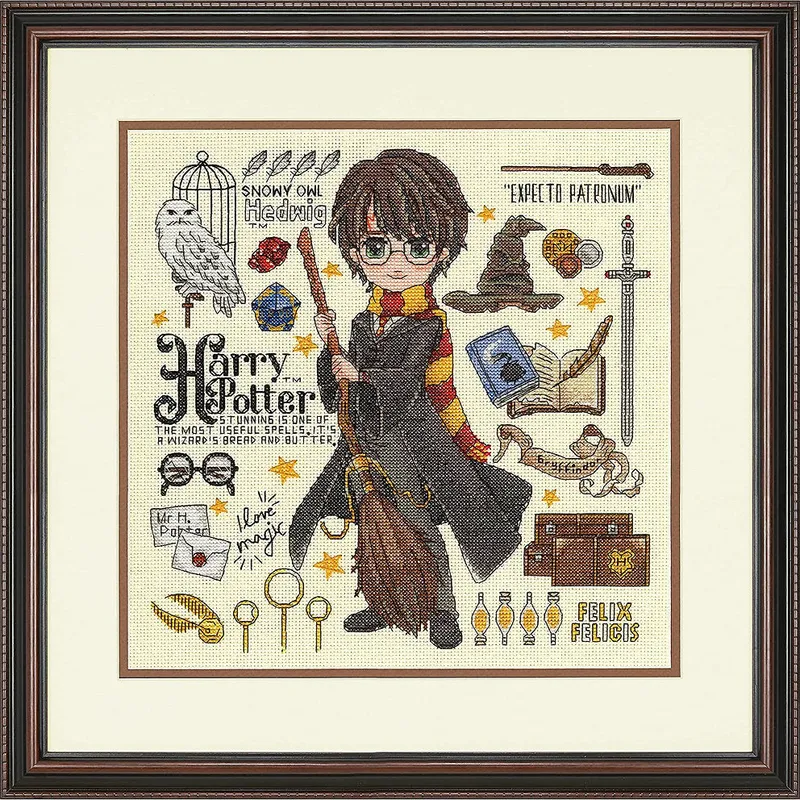 Última Versión Magical Design. Harry Potter - 70-35416 Dimensions - Kit de punto de cruz