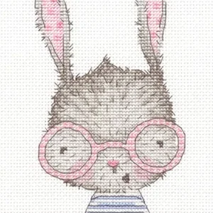 Gafas de color rosa - 70-65183 Dimensions - Kit de punto de cruz Moderno