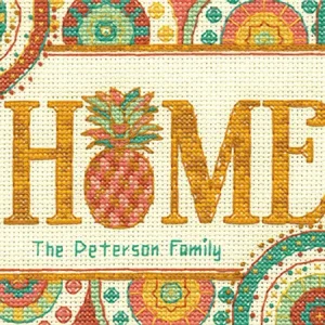 Descuento Pineapple Home - 70-65179 Dimensions - Kit de punto de cruz