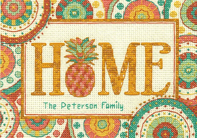 Descuento Pineapple Home - 70-65179 Dimensions - Kit de punto de cruz