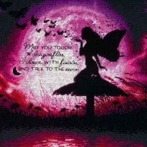 Tendencia Hada mariposa - 70-35337 Dimensions - Kit de punto de cruz