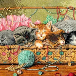 Mayoreo Para Gatos - 35184 Dimensions - Kit de punto de cruz