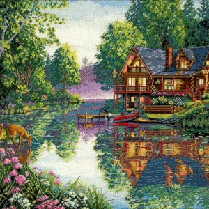 Cabin Fever - 35183 Dimensions - Kit de punto de cruz Directo De Fábrica