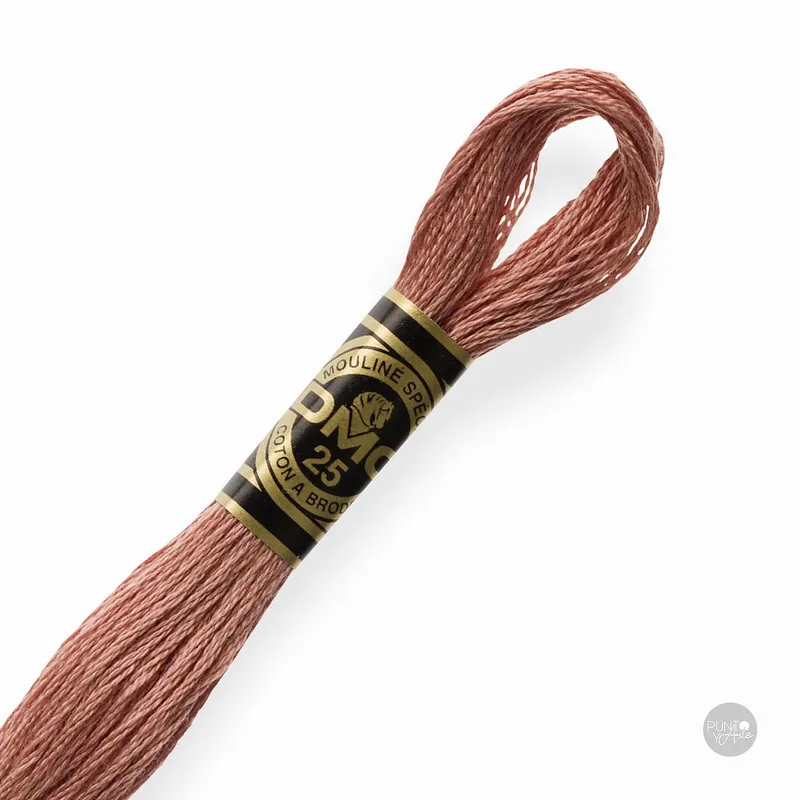 3859 Hilo de bordado DMC Mouliné Spécial 117MC de 8 metros Máxima Calidad