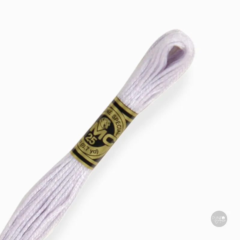 25 Hilo de bordado DMC Mouliné Spécial 117MC de 8 metros Alta Calidad