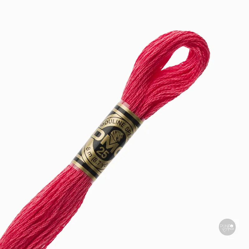 3705 Hilo de bordado DMC Mouliné Spécial 117MC de 8 metros Stock Limitado
