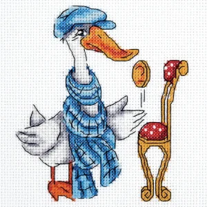 El Gander - 8-262 Klart - Kit de punto de cruz Auténtico