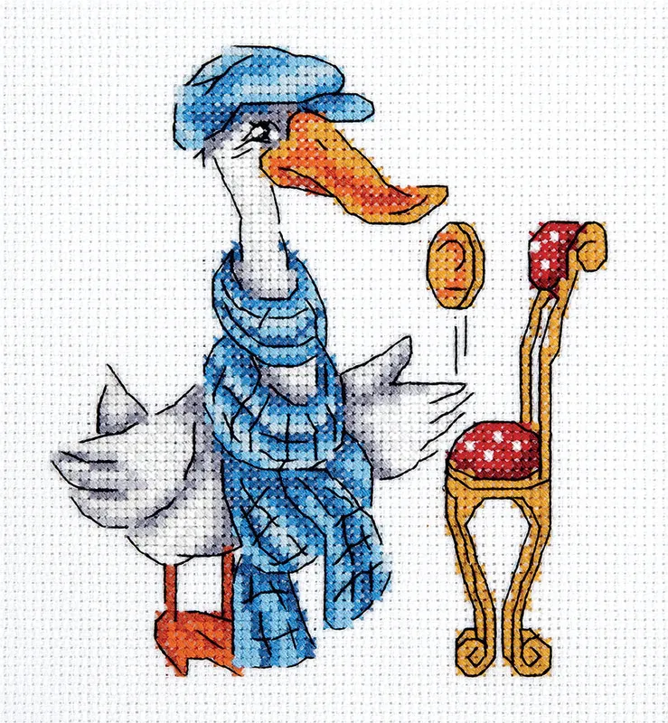 El Gander - 8-262 Klart - Kit de punto de cruz Auténtico