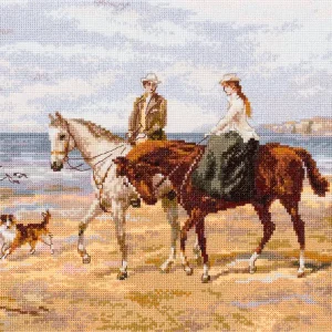 Precio Bajo Jinetes en la orilla - VH-7170 Panna - Kit de punto de cruz