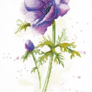 Anémona - C-1966 Panna - Kit de punto de cruz Precio De Fábrica